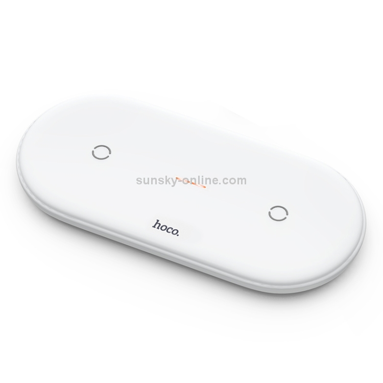 Hoco CW23 Dual Power Wireless Fast Charger (White) Hoco CW23 Dual Power Wireless Fast Charger (White)
