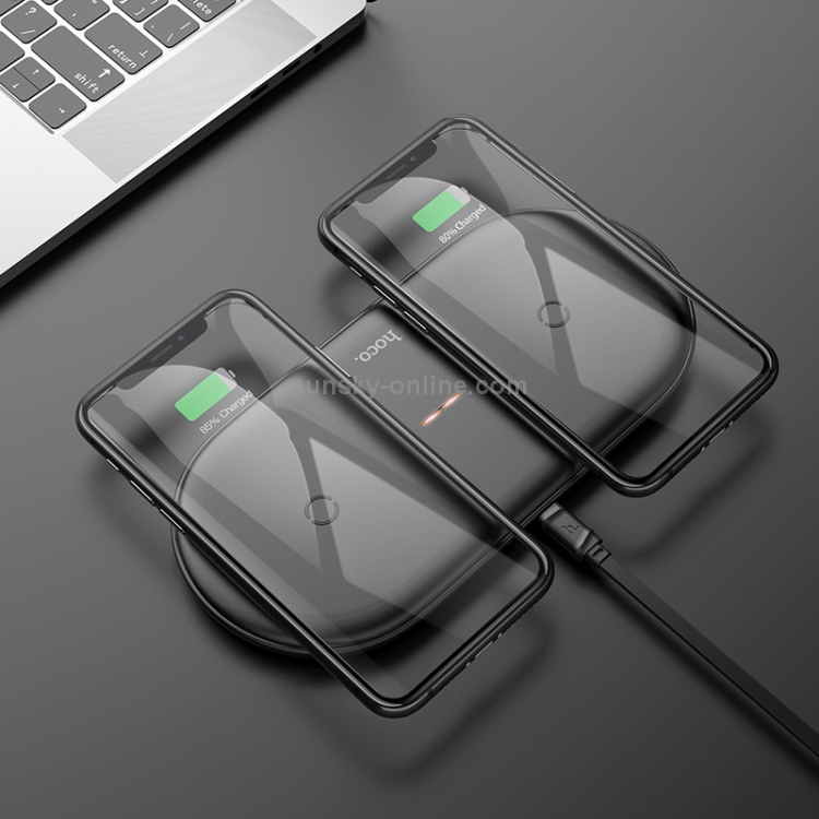 Hoco CW23 Dual Power Wireless Fast Charger (White) Hoco CW23 Dual Power Wireless Fast Charger (White)
