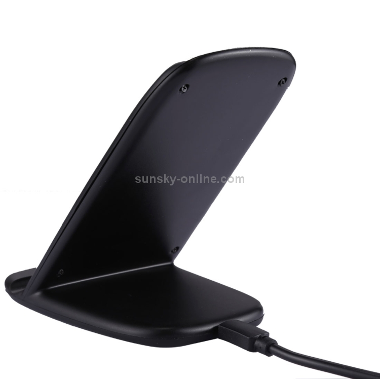 H7 Double Coils Fast Charging Wireless Charger Stand with Micro USB Cable H7 Double Coils Fast Charging Wireless Charger Stand with Micro USB Cable