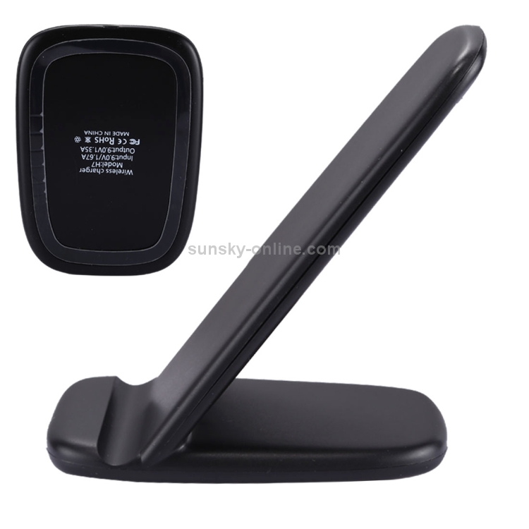 H7 Double Coils Fast Charging Wireless Charger Stand with Micro USB Cable H7 Double Coils Fast Charging Wireless Charger Stand with Micro USB Cable