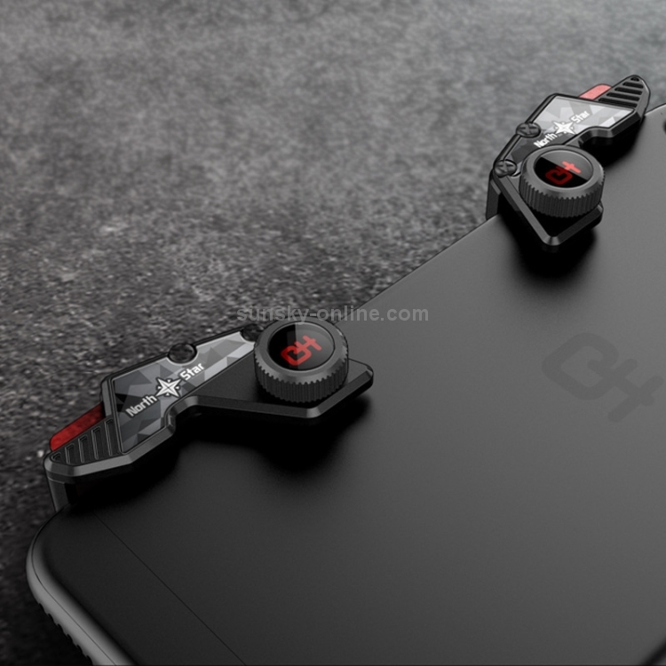 S8 Eating Chicken Metal Physical Auxiliary Button Shooting Game Controller, 1 Pair S8 Eating Chicken Metal Physical Auxiliary Button Shooting Game Controller, 1 Pair