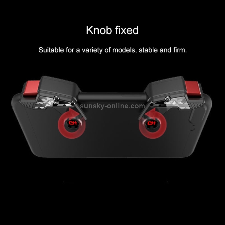 S8 Eating Chicken Metal Physical Auxiliary Button Shooting Game Controller, 1 Pair S8 Eating Chicken Metal Physical Auxiliary Button Shooting Game Controller, 1 Pair