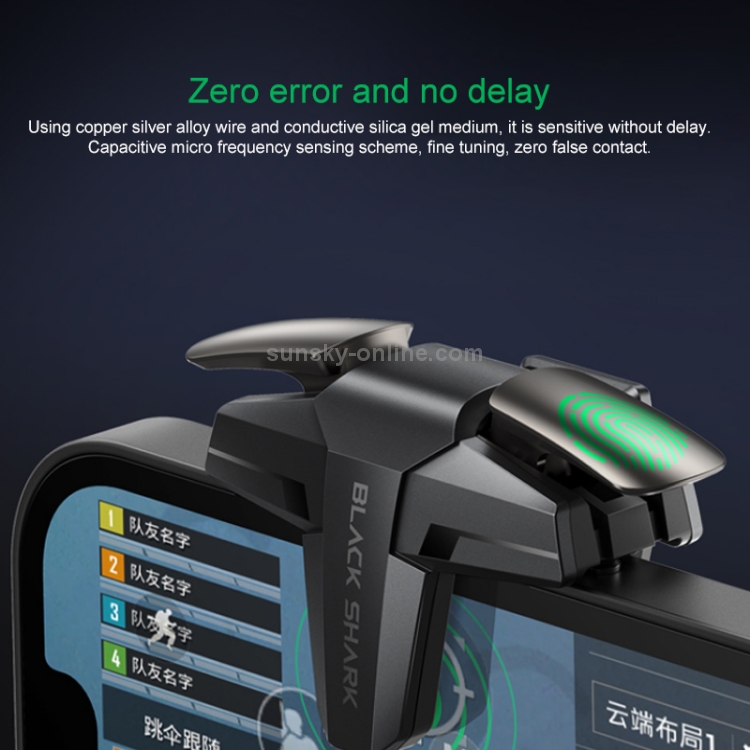 Original Xiaomi Black Shark Split Gaming Shoulder Trigger Gamepad Mobile Game Controller Shooter Joystick (Black) Original Xiaomi Black Shark Split Gaming Shoulder Trigger Gamepad Mobile Game Controller Shooter Joystick (Black)