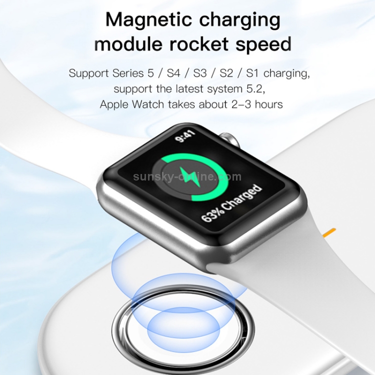 TOTUDESIGN CACW-028 Glory Series 2 in 1 10W Intelligent Wireless Charger TOTUDESIGN CACW-028 Glory Series 2 in 1 10W Intelligent Wireless Charger