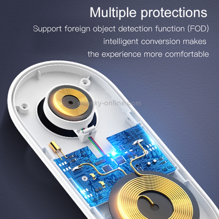 TOTUDESIGN CACW-028 Glory Series 2 in 1 10W Intelligent Wireless Charger TOTUDESIGN CACW-028 Glory Series 2 in 1 10W Intelligent Wireless Charger
