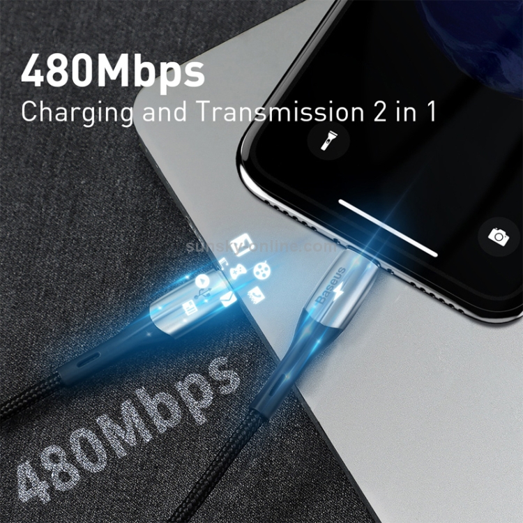 Baseus Horizontal 18W USB-C / Type-C to 8 Pin Data Sync Charging Cable PD Cable, Length: 0.5m(Black) Baseus Horizontal 18W USB-C / Type-C to 8 Pin Data Sync Charging Cable PD Cable, Length: 0.5m(Black)