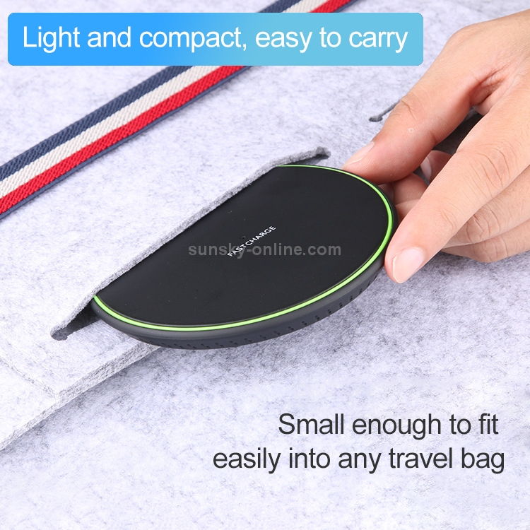 KD-1 Ultra-thin 10W Normal Charging Wireless Charger (Black) KD-1 Ultra-thin 10W Normal Charging Wireless Charger (Black)