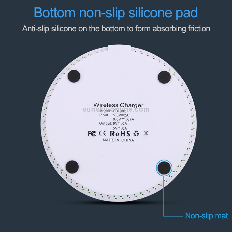 KD-1 Ultra-thin 10W Normal Charging Wireless Charger (Black) KD-1 Ultra-thin 10W Normal Charging Wireless Charger (Black)