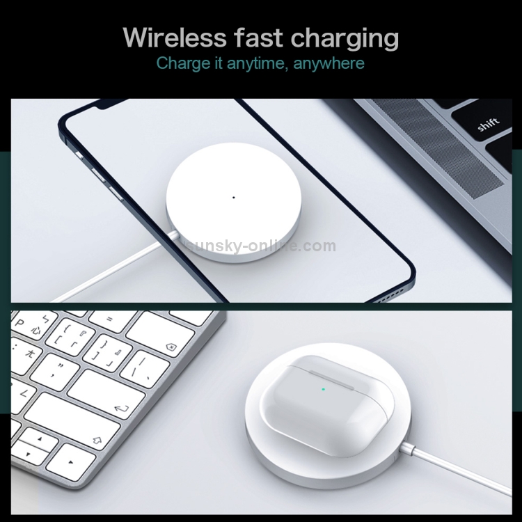 N3 15W QI Standard Magsafe Magnetic Wireless Fast Charge Charger (White) N3 15W QI Standard Magsafe Magnetic Wireless Fast Charge Charger (White)