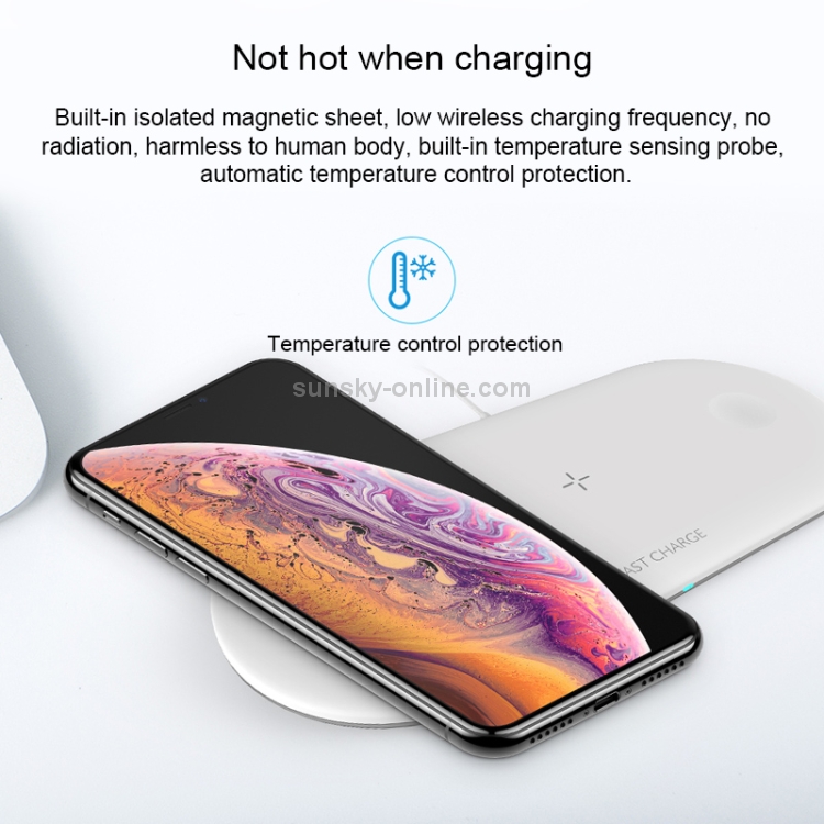 OJD-48 3 in 1 Quick Wireless Charger for iPhone, Apple Watch, AirPods (Purple) OJD-48 3 in 1 Quick Wireless Charger for iPhone, Apple Watch, AirPods (Purple)