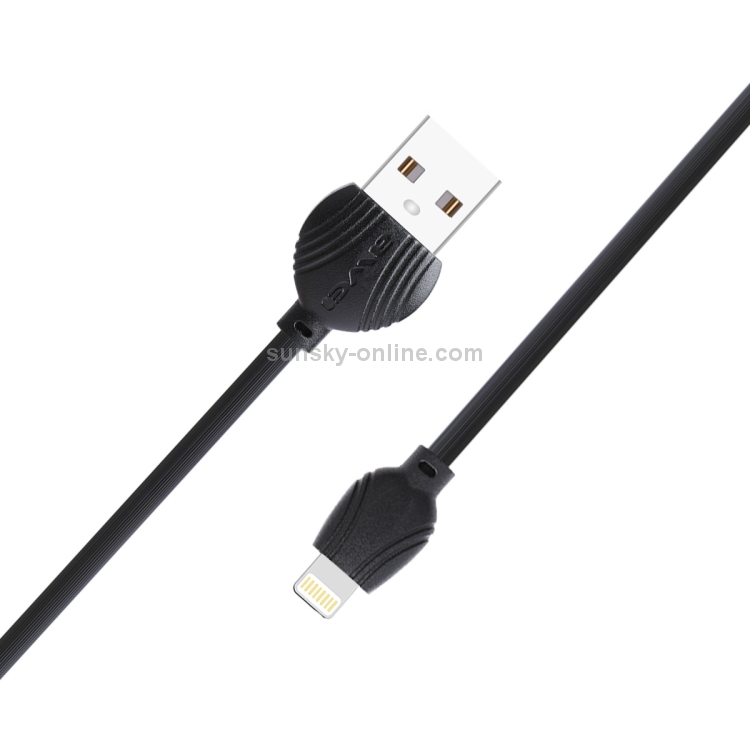awei CL-63 2.5A 8 Pin Charging + Transmission Aluminum Alloy Data Cable, Length: 1m(Black) awei CL-63 2.5A 8 Pin Charging + Transmission Aluminum Alloy Data Cable, Length: 1m(Black)