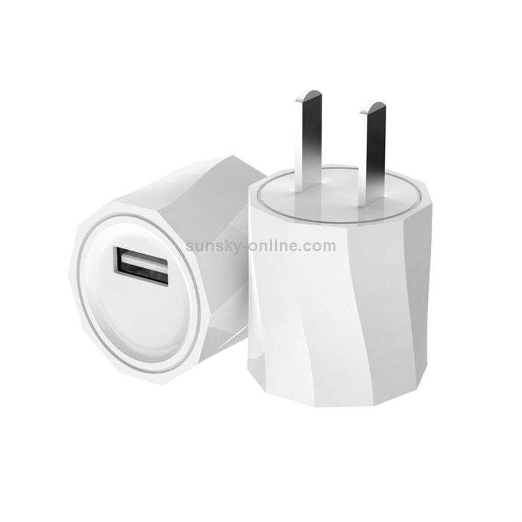 C010-1 Single USB Port Charger Power Adapter (White) C010-1 Single USB Port Charger Power Adapter (White)