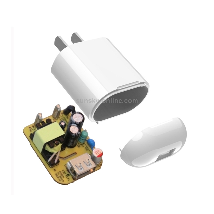 C013-1 Single USB Port Charger Power Adapter (White) C013-1 Single USB Port Charger Power Adapter (White)