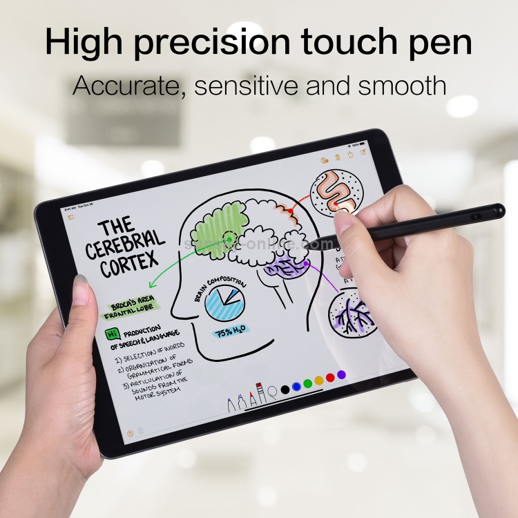 P3-1 Active Capacitive Pen Stylus Pen for iPhone / iPad Tablet PC(Black) P3-1 Active Capacitive Pen Stylus Pen for iPhone / iPad Tablet PC(Black)