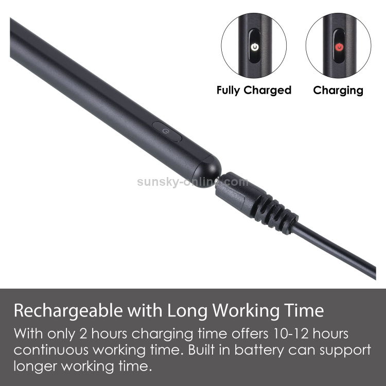 P3-1 Active Capacitive Pen Stylus Pen for iPhone / iPad Tablet PC(Black) P3-1 Active Capacitive Pen Stylus Pen for iPhone / iPad Tablet PC(Black)