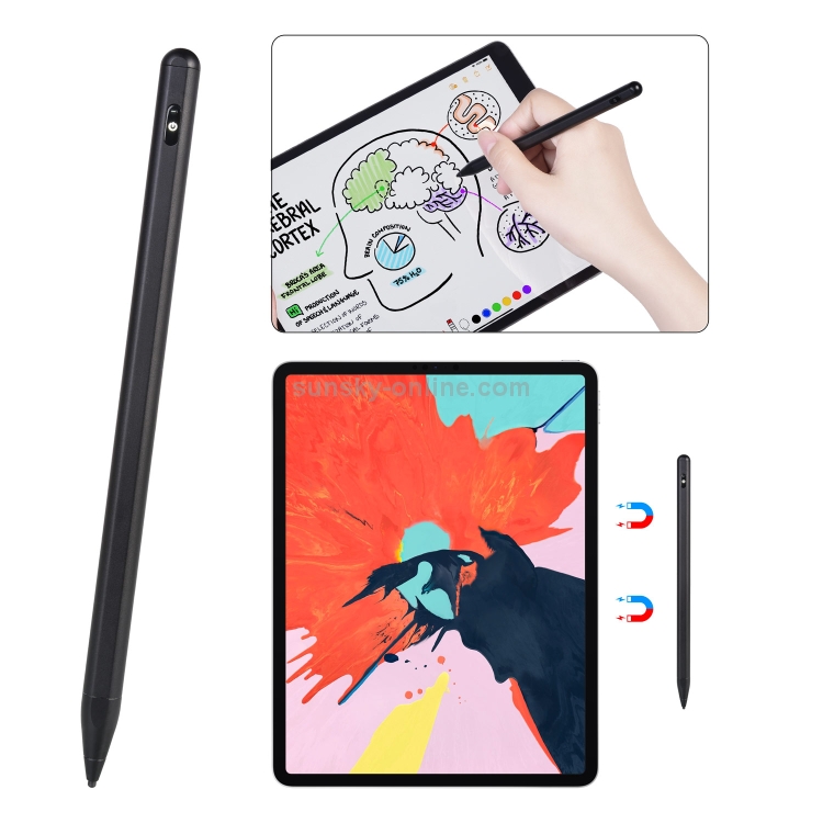 P3-1 Active Capacitive Pen Stylus Pen for iPhone / iPad Tablet PC(Black) P3-1 Active Capacitive Pen Stylus Pen for iPhone / iPad Tablet PC(Black)