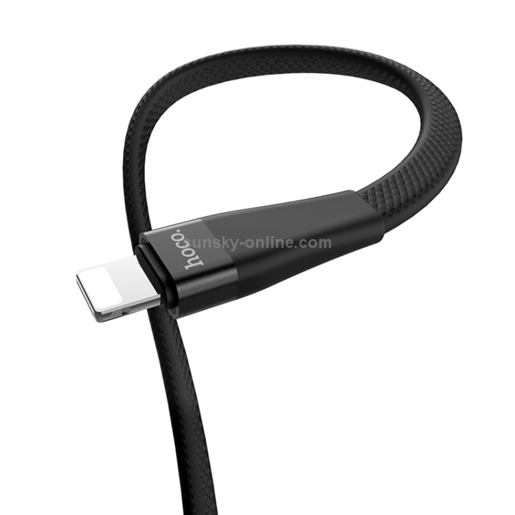 Hoco S4 1.2m 2.4A 8 Pin to USB Data Sync Charging Cable with Display & Timing Hoco S4 1.2m 2.4A 8 Pin to USB Data Sync Charging Cable with Display & Timing