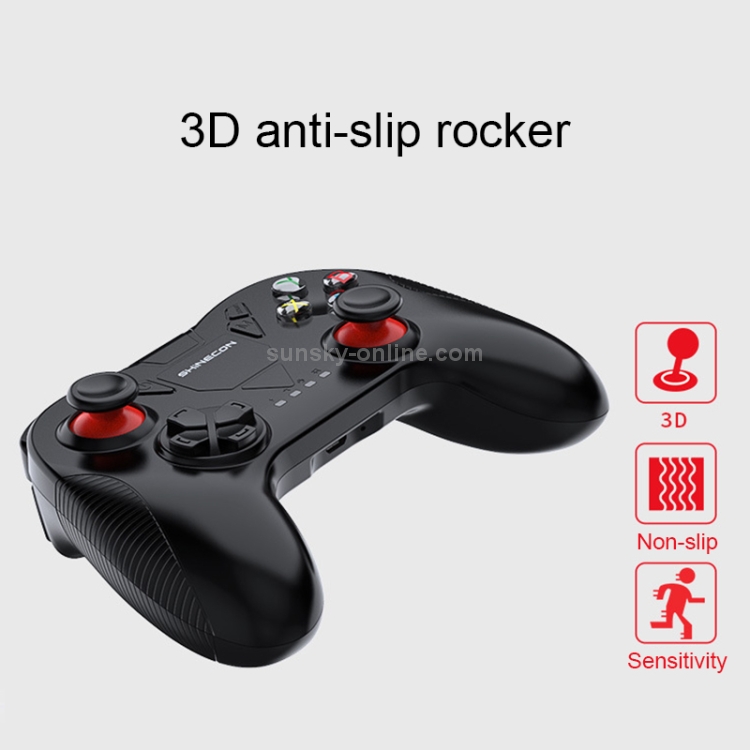 SHINECON Game Handle Mobile Bluetooth Adapter King Glory Game Assistant Tool(Black) SHINECON Game Handle Mobile Bluetooth Adapter King Glory Game Assistant Tool(Black)