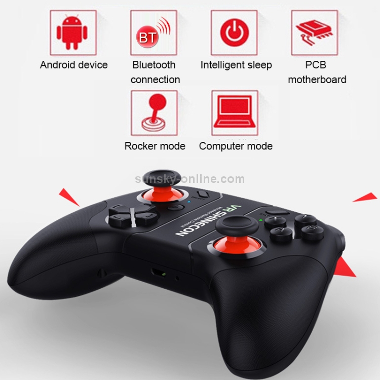 SHINECON Game Handle Mobile Bluetooth Adapter King Glory Game Assistant Tool(Black) SHINECON Game Handle Mobile Bluetooth Adapter King Glory Game Assistant Tool(Black)