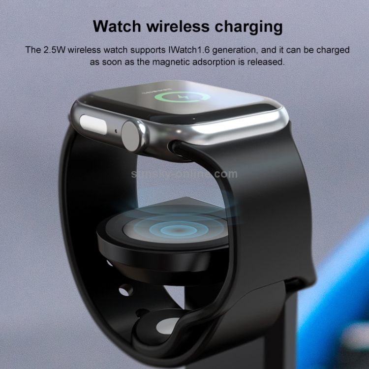 DXL-WA11 2 In 1 Wireless Charger Station for Apple Watch / AirPods DXL-WA11 2 In 1 Wireless Charger Station for Apple Watch / AirPods