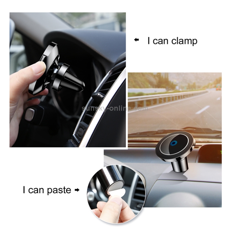 Baseus WXER-01 Big Ears Series Car Mount Magnetic Wireless Charging Phone Holder(Black) Baseus WXER-01 Big Ears Series Car Mount Magnetic Wireless Charging Phone Holder(Black)