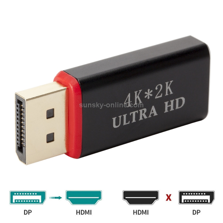 4K x 2K Display Port to HDMI Converter(Black) 4K x 2K Display Port to HDMI Converter(Black)