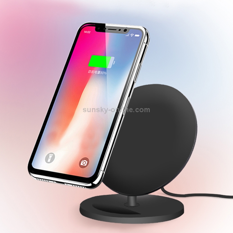 Q8 10W Vertical Wireless Charging Charger for iPhone XR / XS Max / Galaxy S9+ / S9 / Huawei Mate 20 Pro and Other QI-enabled Device (Black) Q8 10W Vertical Wireless Charging Charger for iPhone XR / XS Max / Galaxy S9+ / S9 / Huawei Mate 20 Pro and Other QI-enabled Device (Black)