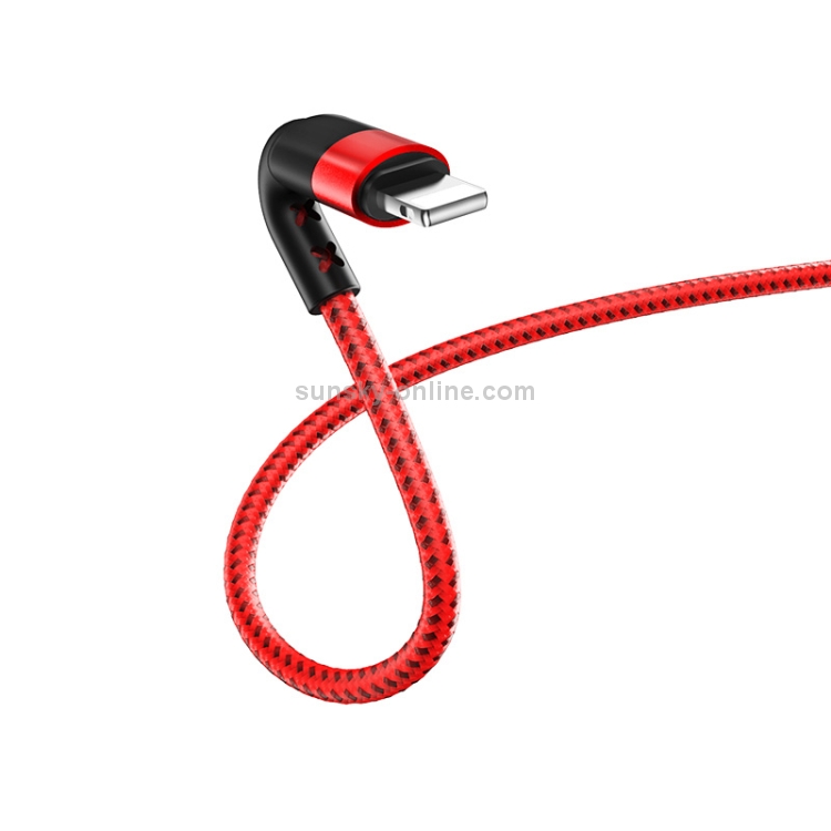 Borofone BX34 1m 2.4A Max Output Advantage USB to 8 Pin Data Sync Charging Cable(Red) Borofone BX34 1m 2.4A Max Output Advantage USB to 8 Pin Data Sync Charging Cable(Red)