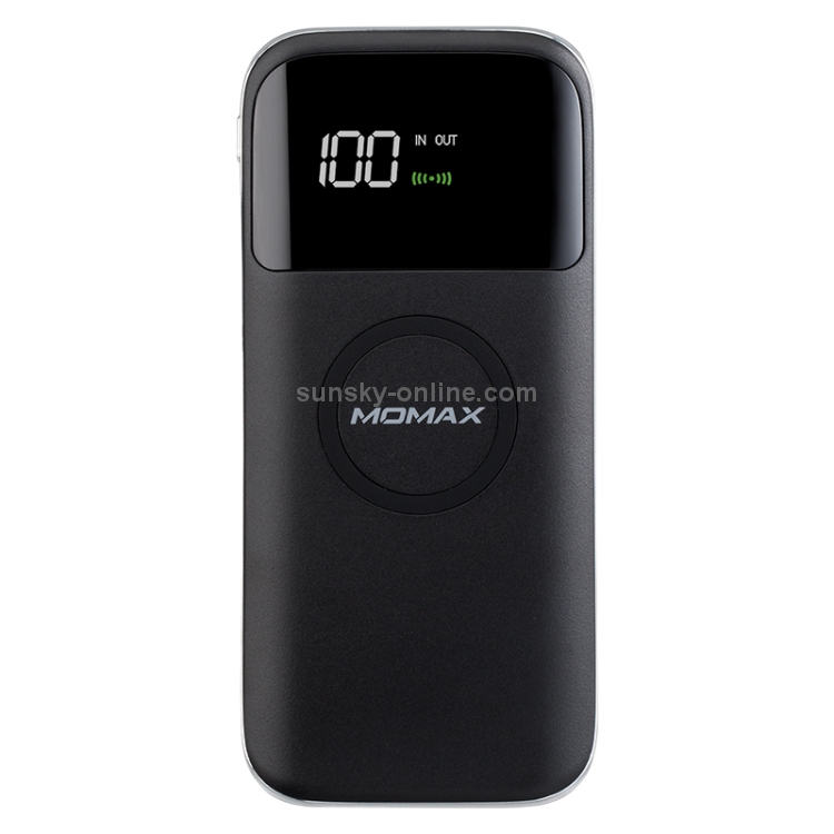 MOMAX IP90 Q.Power AIR2 Smart Mobile Phone Digital Display Wireless Charger (Black) MOMAX IP90 Q.Power AIR2 Smart Mobile Phone Digital Display Wireless Charger (Black)