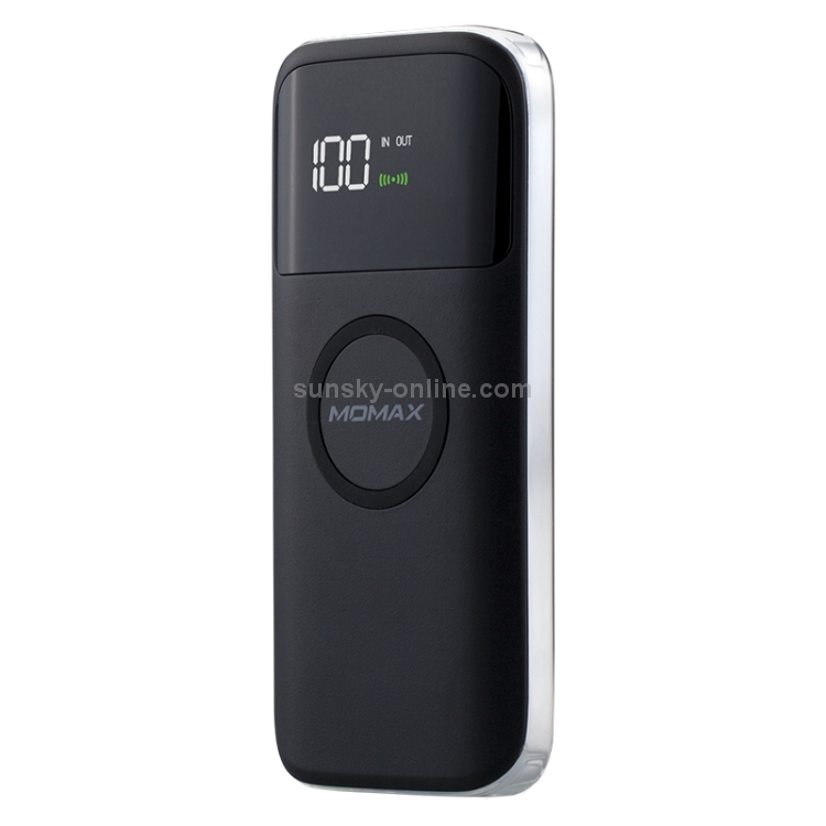 MOMAX IP90 Q.Power AIR2 Smart Mobile Phone Digital Display Wireless Charger (Black) MOMAX IP90 Q.Power AIR2 Smart Mobile Phone Digital Display Wireless Charger (Black)