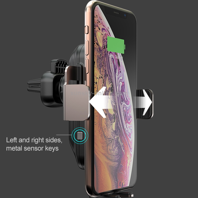 Momax CM11 Car Air Outlet Automatic Induction Bracket Qi Standard Wireless Charger Momax CM11 Car Air Outlet Automatic Induction Bracket Qi Standard Wireless Charger