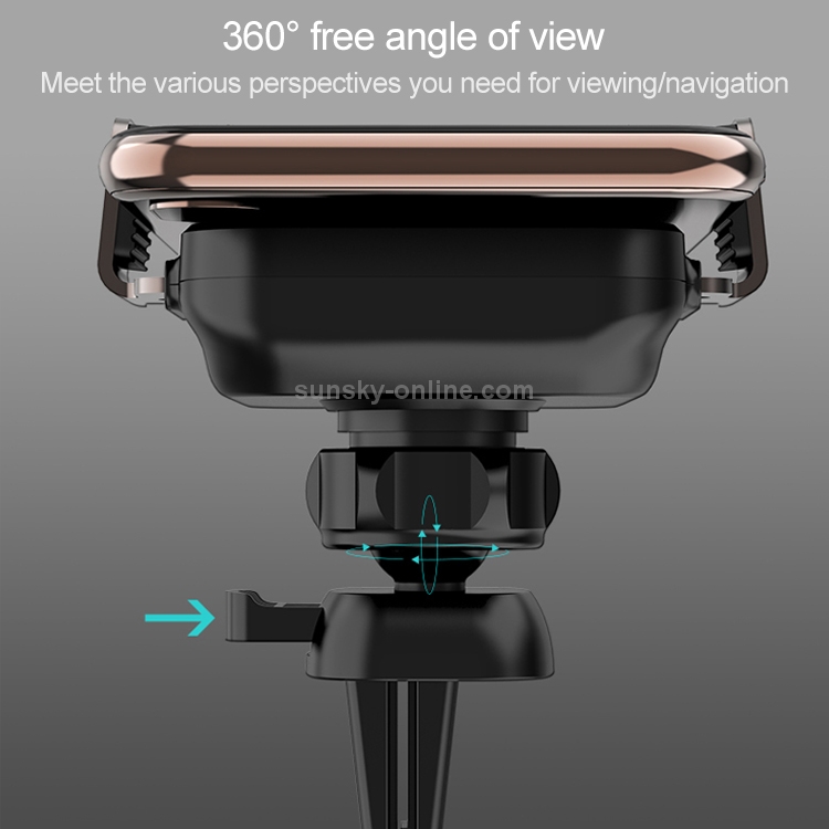 Momax CM11 Car Air Outlet Automatic Induction Bracket Qi Standard Wireless Charger Momax CM11 Car Air Outlet Automatic Induction Bracket Qi Standard Wireless Charger