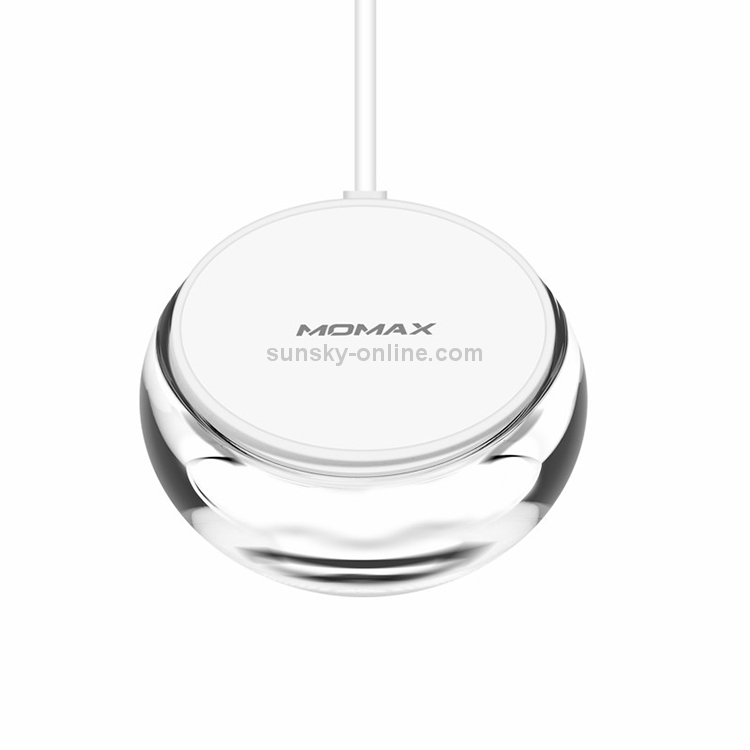 Momax 7.5W/10W Qi Standard Fast Charging Transparent Crystal Wireless Charger for iPhone XS Max / 8 Plus / Galaxy S9+ / Note8 / Note9 Momax 7.5W/10W Qi Standard Fast Charging Transparent Crystal Wireless Charger for iPhone XS Max / 8 Plus / Galaxy S9+ / Note8 / Note9