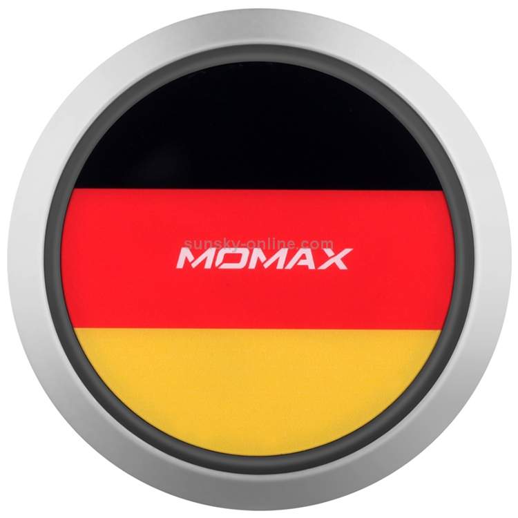 Momax Germany Pattern Creative Qi Standard Fast Charging Wireless Charger Momax Germany Pattern Creative Qi Standard Fast Charging Wireless Charger