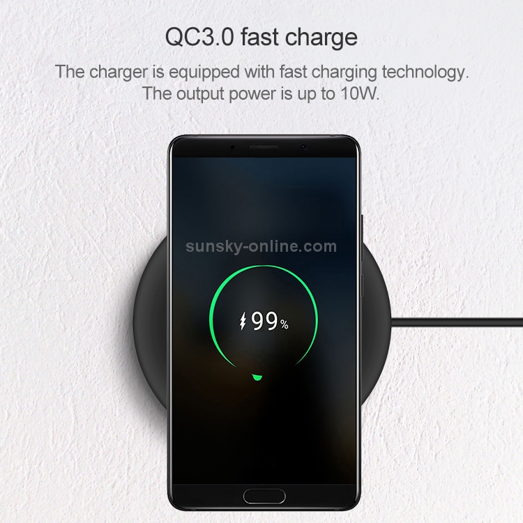 Momax 10W X Pattern Qi Standard Fast Charging Wireless Charger(Black) Momax 10W X Pattern Qi Standard Fast Charging Wireless Charger(Black)