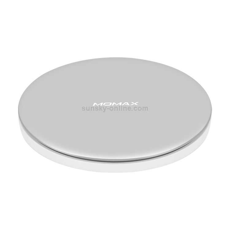 Momax Qi Standard Fast Charging Wireless Charger for iPhone / Galaxy / Huawei / Xiaomi(Silver) Momax Qi Standard Fast Charging Wireless Charger for iPhone / Galaxy / Huawei / Xiaomi(Silver)