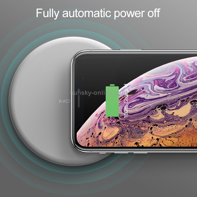 Momax Qi Standard Fast Charging Wireless Charger for iPhone / Galaxy / Huawei / Xiaomi(Silver) Momax Qi Standard Fast Charging Wireless Charger for iPhone / Galaxy / Huawei / Xiaomi(Silver)