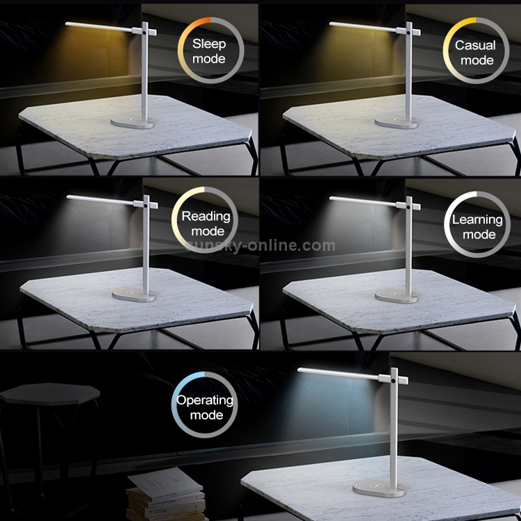 Momax QL1 2 in 1 Qi Standard Fast Charging Wireless Charger LED Desk Lamp, UK Plug Momax QL1 2 in 1 Qi Standard Fast Charging Wireless Charger LED Desk Lamp, UK Plug