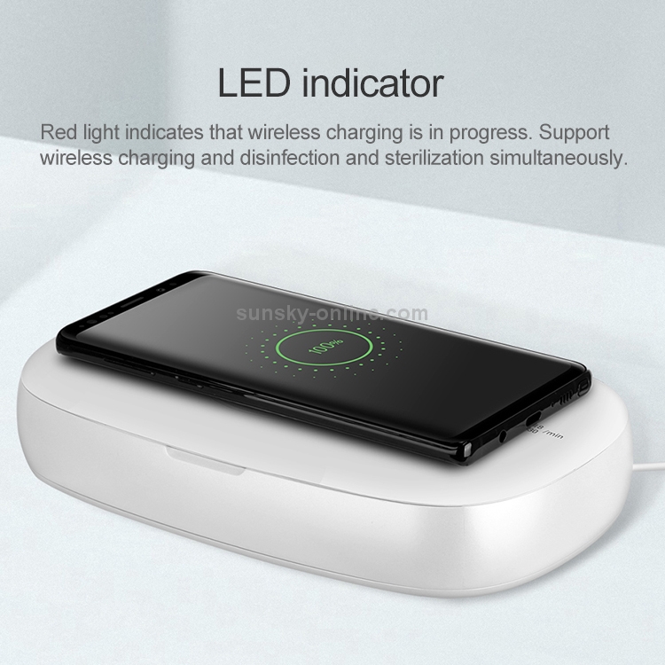 Momax 10W Qi Standard Fast Charging Wireless Charger Mobile Phone Jewelry UV Disinfection Cleaning Box Momax 10W Qi Standard Fast Charging Wireless Charger Mobile Phone Jewelry UV Disinfection Cleaning Box