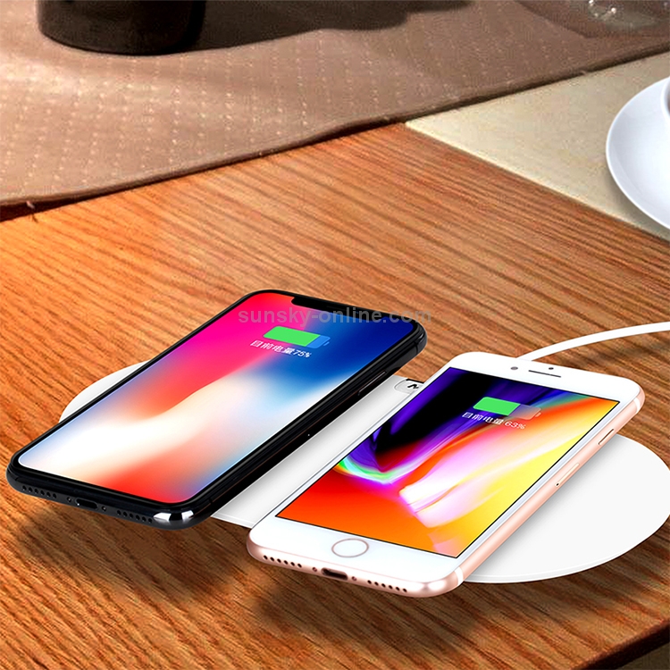 Momax 10W Qi Standard Dual Fast Charging Wireless Charger(Black) Momax 10W Qi Standard Dual Fast Charging Wireless Charger(Black)