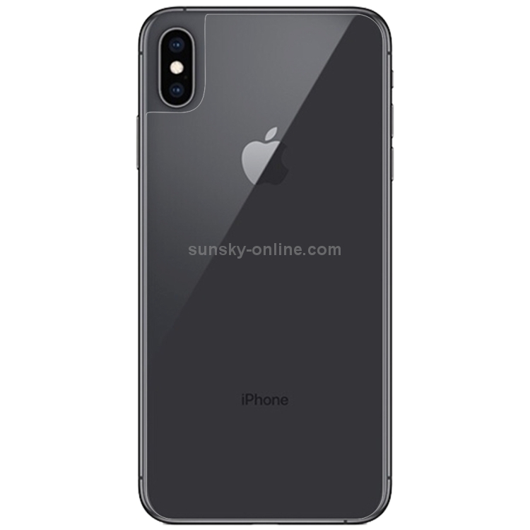 0.1mm HD Straight Edge PET Back Protector for iPhone XS Max 0.1mm HD Straight Edge PET Back Protector for iPhone XS Max
