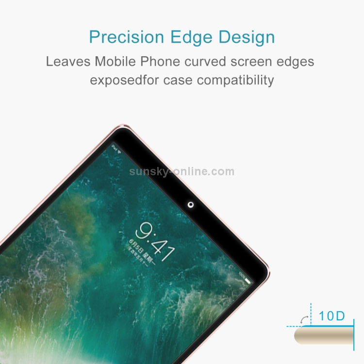 9H 10D Explosion-proof Tempered Glass Film for iPad Pro 10.5 inch & iPad Air 2019 9H 10D Explosion-proof Tempered Glass Film for iPad Pro 10.5 inch & iPad Air 2019
