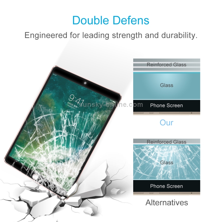 9H 10D Explosion-proof Tempered Glass Film for iPad Pro 10.5 inch & iPad Air 2019 9H 10D Explosion-proof Tempered Glass Film for iPad Pro 10.5 inch & iPad Air 2019