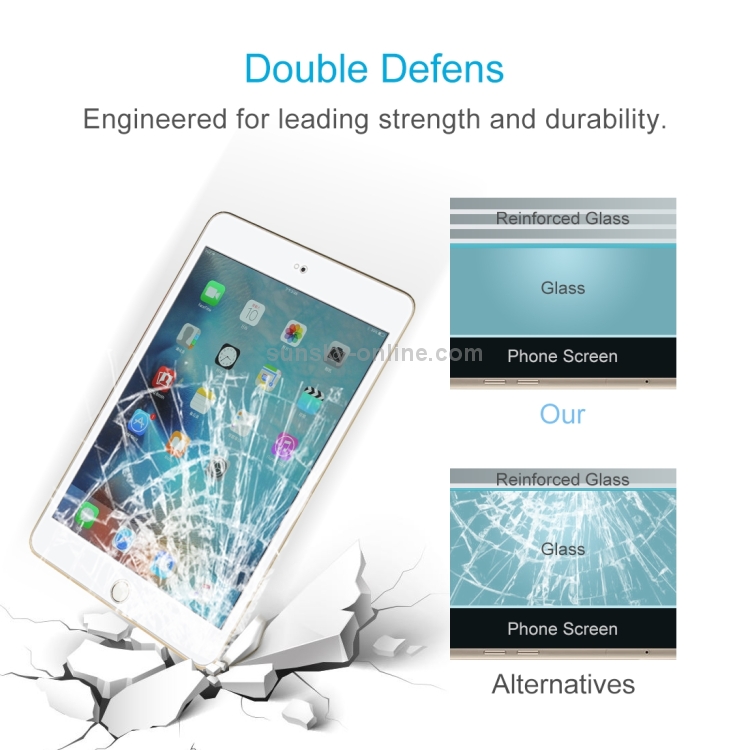 9H 11D Explosion-proof Tempered Glass Film for iPad Mini 4 & Mini 2019(White) 9H 11D Explosion-proof Tempered Glass Film for iPad Mini 4 & Mini 2019(White)