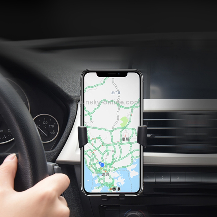 HAMTOD Air Outlet Mount Phone Holder Cradle 5-10W Fast Charging Wireless Car Charger HAMTOD Air Outlet Mount Phone Holder Cradle 5-10W Fast Charging Wireless Car Charger
