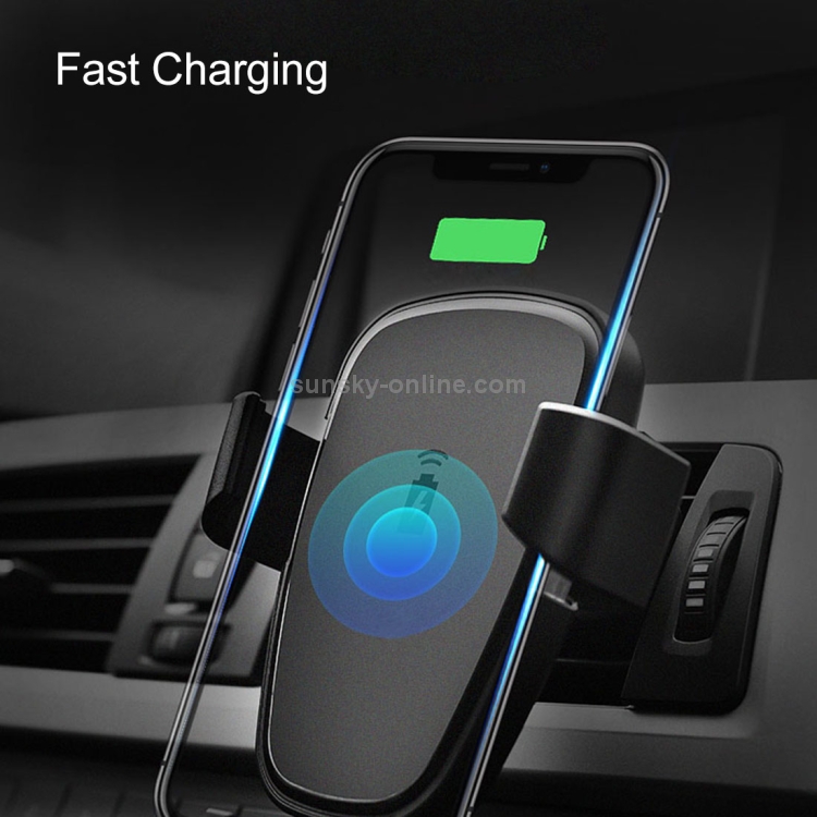 HAMTOD Air Outlet Mount Phone Holder Cradle 5-10W Fast Charging Wireless Car Charger HAMTOD Air Outlet Mount Phone Holder Cradle 5-10W Fast Charging Wireless Car Charger