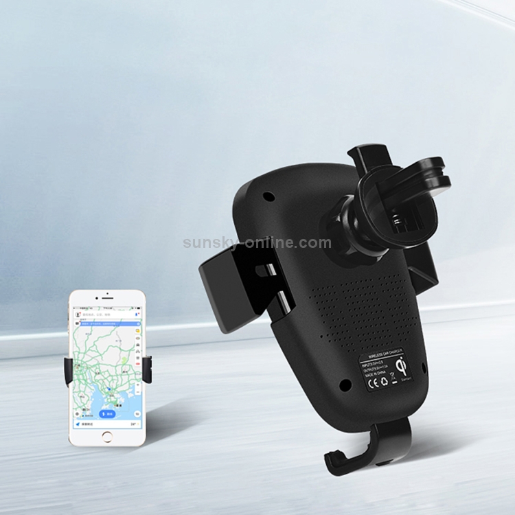 HAMTOD Air Outlet Mount Phone Holder Cradle 5-10W Fast Charging Wireless Car Charger HAMTOD Air Outlet Mount Phone Holder Cradle 5-10W Fast Charging Wireless Car Charger