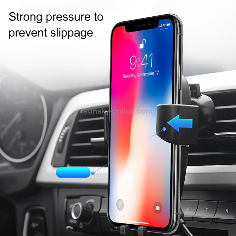 HAMTOD Air Outlet Mount Phone Holder Cradle 5-10W Fast Charging Wireless Car Charger HAMTOD Air Outlet Mount Phone Holder Cradle 5-10W Fast Charging Wireless Car Charger