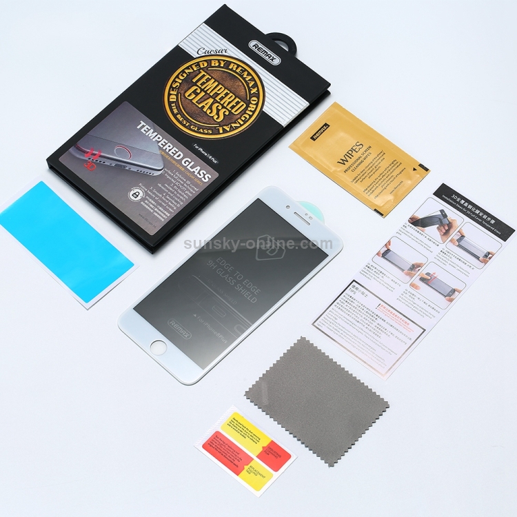 REMAX For iPhone 8 Plus / 7 Plus Caesar Series Anti-spy Tempered Glass Protective Film (White) REMAX For iPhone 8 Plus / 7 Plus Caesar Series Anti-spy Tempered Glass Protective Film (White)