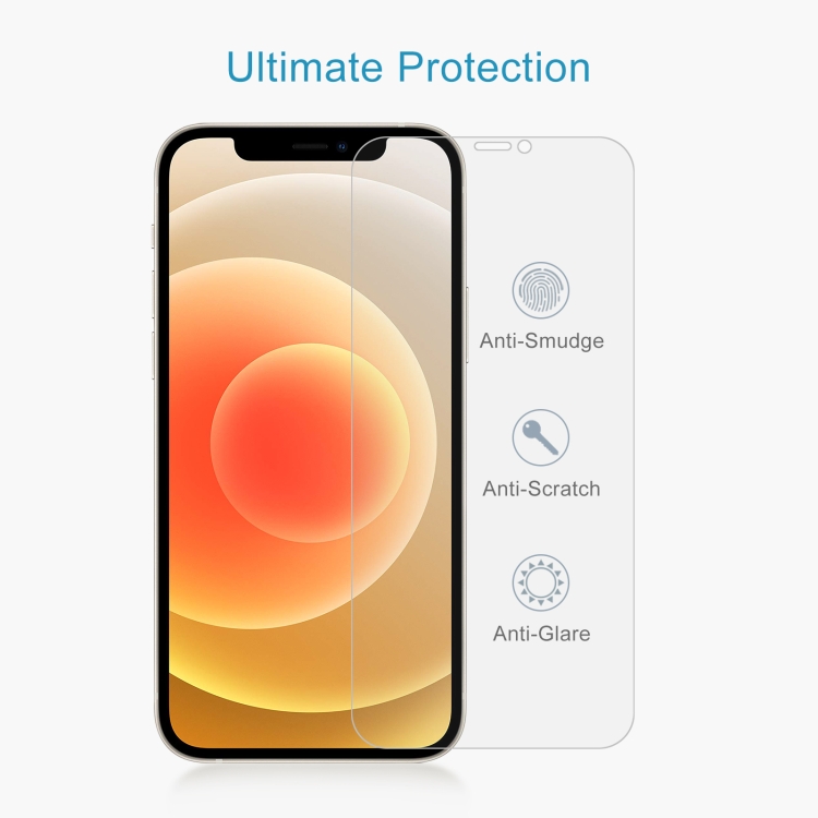 For iPhone 12 / 12 Pro 0.26mm 9H 2.5D Tempered Glass Film (Open Hole) For iPhone 12 / 12 Pro 0.26mm 9H 2.5D Tempered Glass Film (Open Hole)